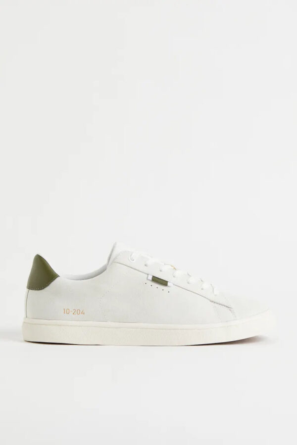 Faux Leather Sneakers - Image 2